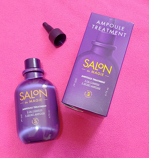 SALON DE MAGIE 頂級專業沙龍安瓶護髮素 - 小紫瓶旋風,讓秀髮也使用安瓶吧!