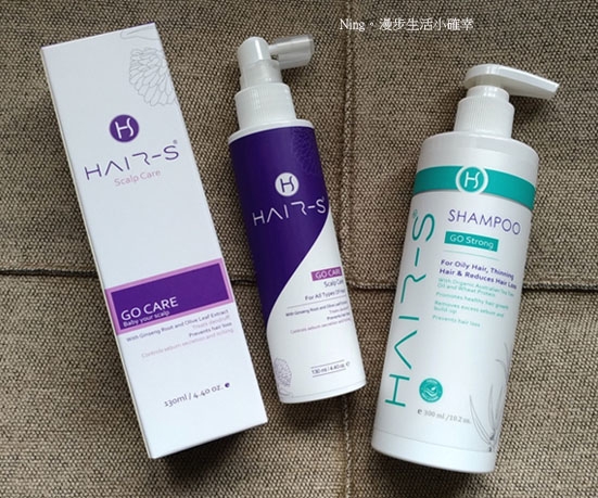 【美髮】Hair-S愛爾絲 │ Go強健控油洗髮精、Go調理頭皮理療精華液 - 愛護髮絲,提供秀髮無負擔的成份