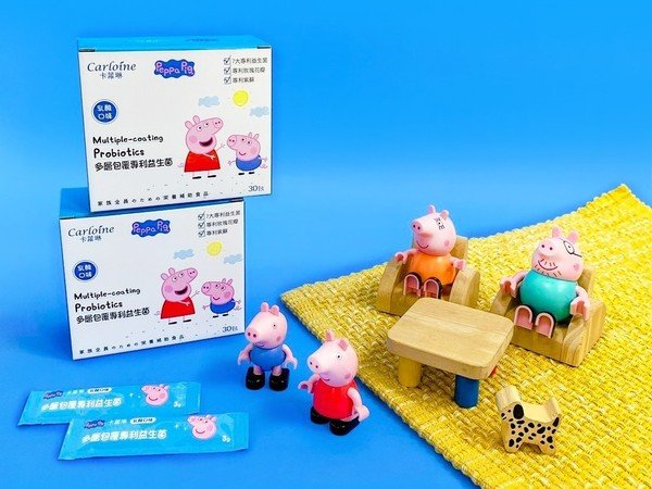 佩佩豬 Peppa Pig 益生菌讓孩子愛不釋手!幫媽媽度過非常時期的好幫手!