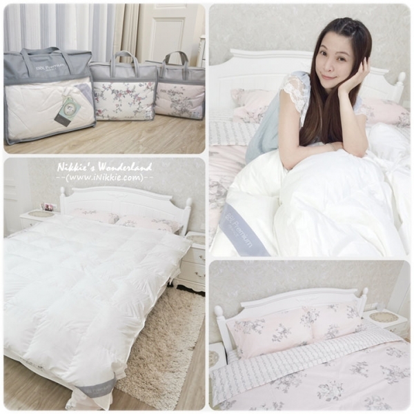 【寢具】BBL Premium限時優惠!! 雙人羽絨冬被、秋冬100%精梳棉兩用被床組~ 超美的法式床組新入替!