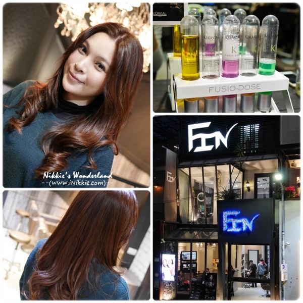 【中山區髮廊】FIN Hair Salon 質感顯白 葡萄紅棕色,藝人明星指定的髮型設計師Andy