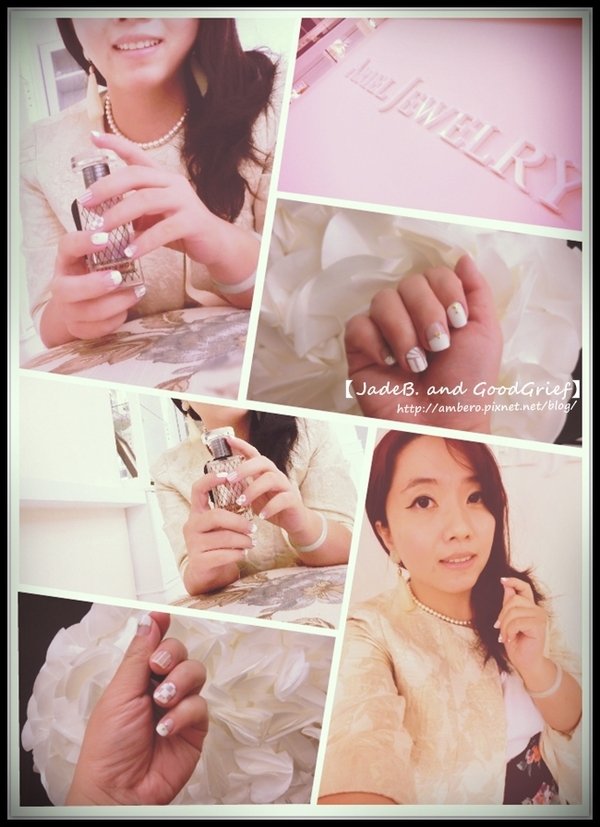 【手 】靈感與線條,以白色光療開啟秋意 | 日式優雅光療名店➠Ariel Jewelry Nail。