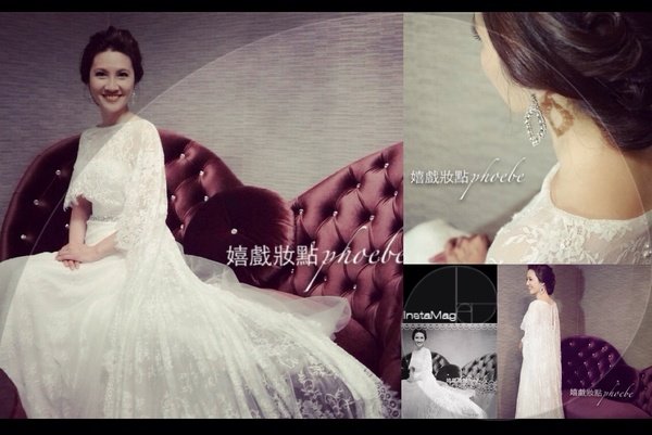 工作記錄亂亂拍~婚禮造型流行什麼?今年一定要有的女神級婚紗造型
