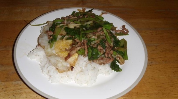 台中.逢甲梅香小吃-辣椒飯