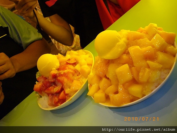 21 July 2010-台北.半調子大頭芒果冰@永康冰館