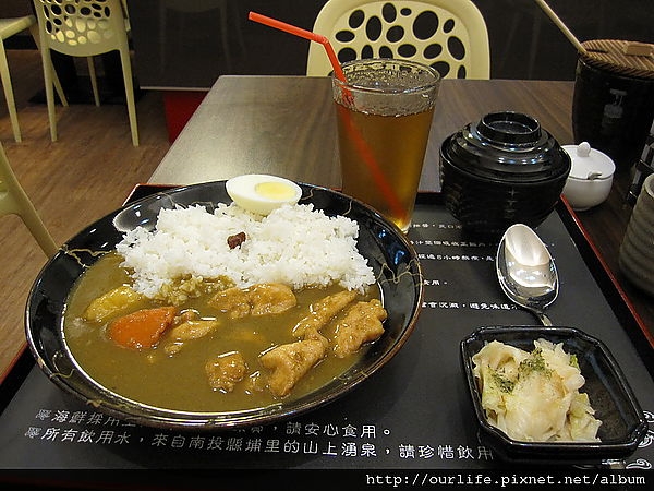 台中.滑嫩咖哩雞肉飯@豐之味咖哩蛋包飯專賣店