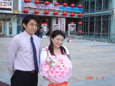 古意泡菜最浪漫大膽的求婚~恭喜泡菜與瑋瑋