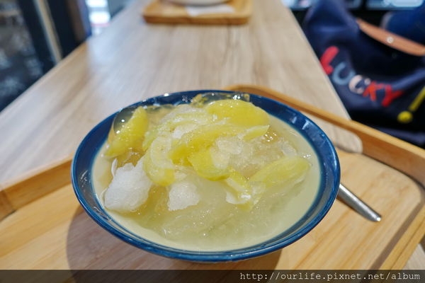 台中北屯.酸酸甜甜的情人菓愛玉冰@老喬冰菓室(+WIFI)