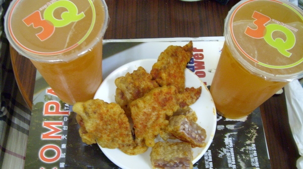 某天的晚餐@3Q雞排精誠店