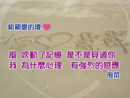古意泡菜最浪漫大膽的求婚~恭喜泡菜與瑋瑋