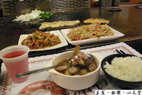 逢甲.100元海陸雙主餐鐵板燒@金葉鐵板燒