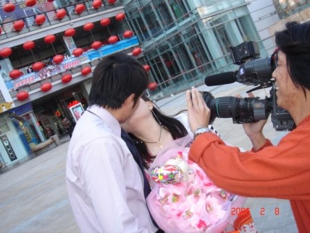 古意泡菜最浪漫大膽的求婚~恭喜泡菜與瑋瑋