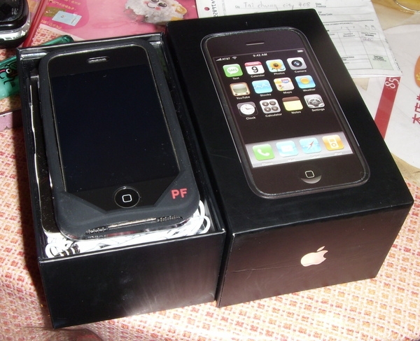 我的iphone到手了...但也掛了