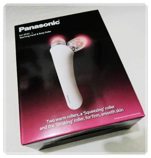 《我的鮮體驗》Panasonic國際牌溫感美容按摩器EH-SP32~洗完臉滾滾按摩!溫感舒適更加倍~