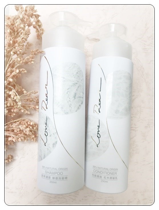 (HAIR)Love Dear胚萃還原修復洗髮精/擺脫毛躁紅木潤髮乳組合(❛◡❛✿)打理髮絲舒適圈