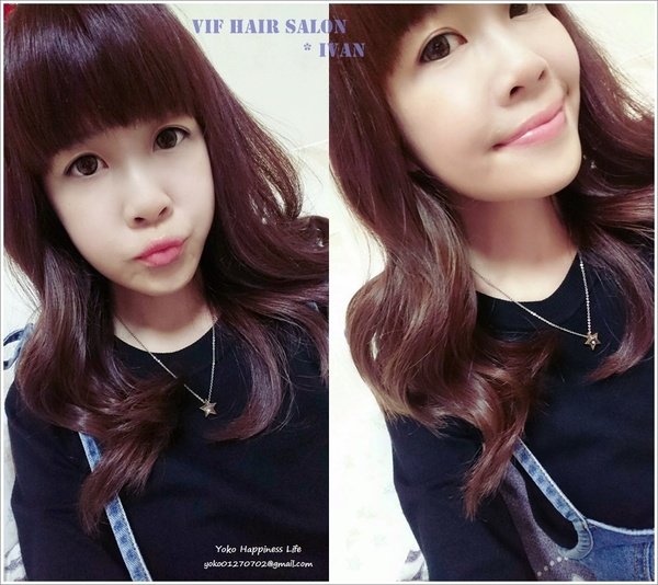 【髮型】好質感深霧紫棕色~ 打造肌膚顯白的秘密。VIF hair salon*IVAN