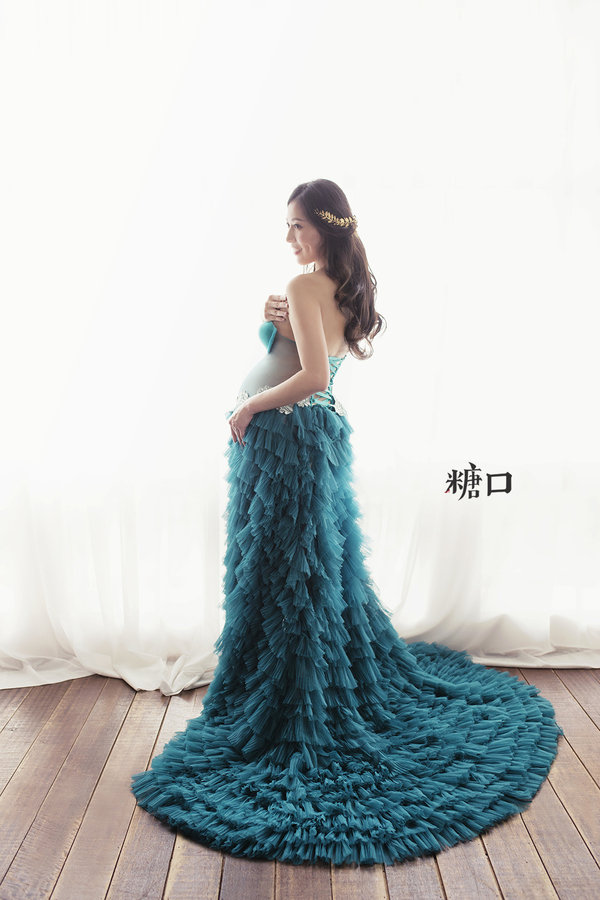 這是美人魚的孕寫真嗎