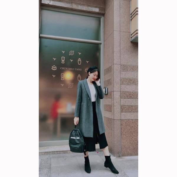 |高個子穿搭|2020.01.01 微冬裝日記