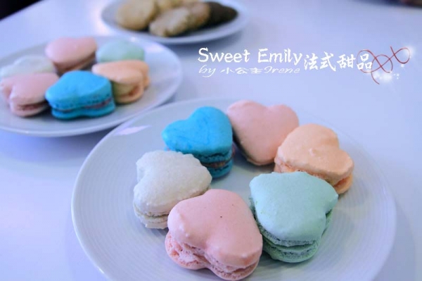 【台中Sweet Emily法式甜品】精美的甜點.繽紛杯子蛋糕