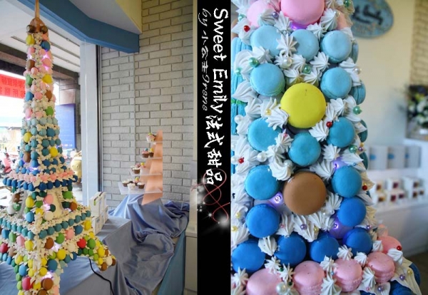 【台中Sweet Emily法式甜品】精美的甜點.繽紛杯子蛋糕