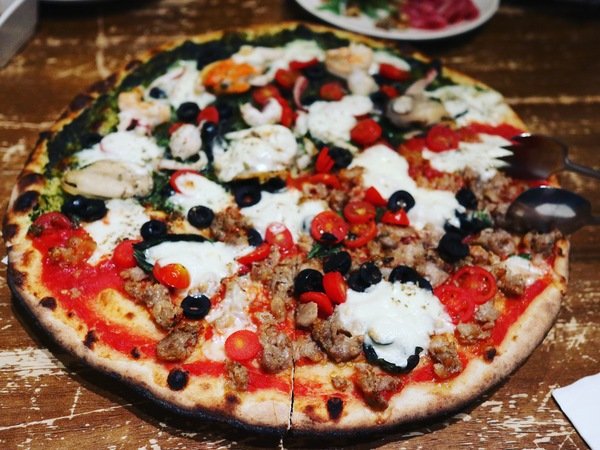 【天母美食/pizza餐廳推薦/義大利pizza】Pizzeria OGGI 歐奇 義大利認證窯烤披薩~集健康與美味於一身的美味pizza在這裡!