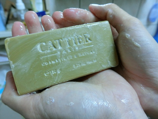 法國礦泥領導品牌Cattier法加帝兒薰衣草花蜜黃礦泥皂~噹噹媽洗後舒暢油水平衡好滿意!