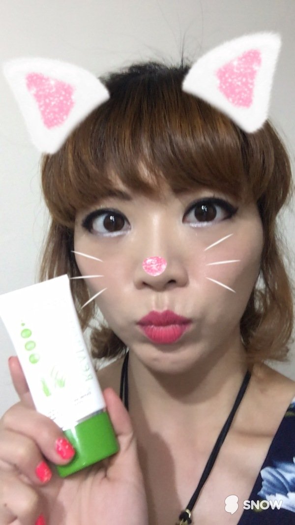 水嫩女神大作戰 REALWOMAN 蘆薈修護凝膠 真神奇~玩寶可夢也要注意防曬及曬後保濕修護喔!