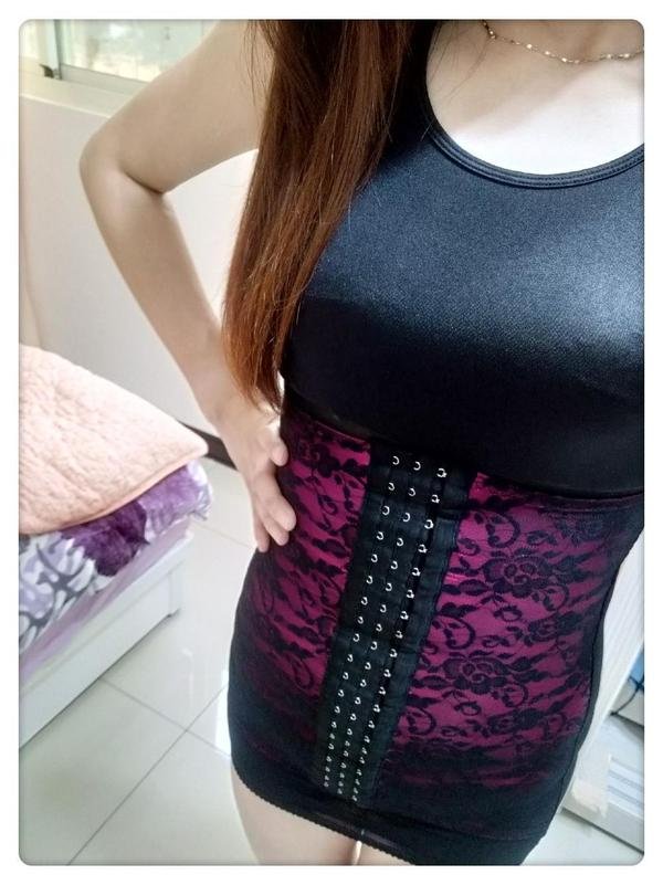 超華麗的雙層強效塑身衣【aLOVIN 婭薇恩】鍺繎系雙激塑凡爾賽緹雕衣