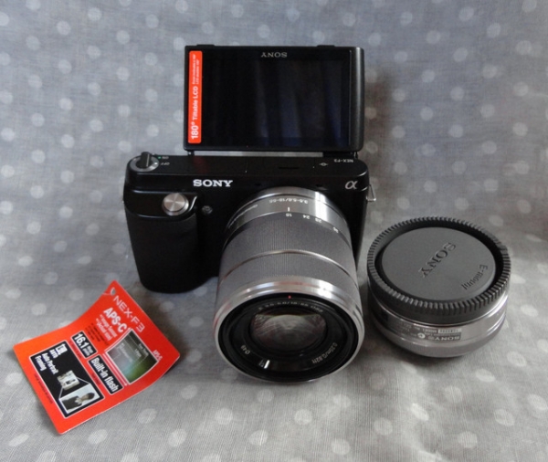 (3C開箱文)SONY NEX-F3D相機~內建可跳燈閃光+180度可翻轉螢幕的口袋輕單眼