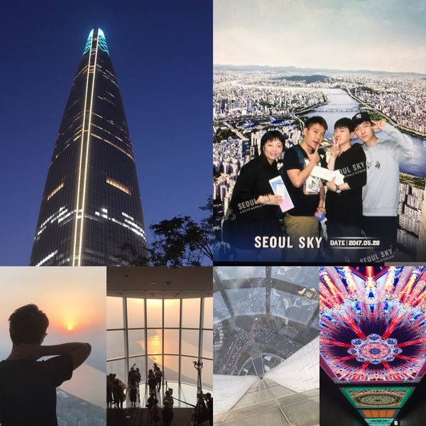 (旅遊 攻略 首爾) SEOUL SKY 樂天首爾塔 全解析~ 世界第五高樓制霸全紀錄 ~ 站上世界最高透明地板觀景台