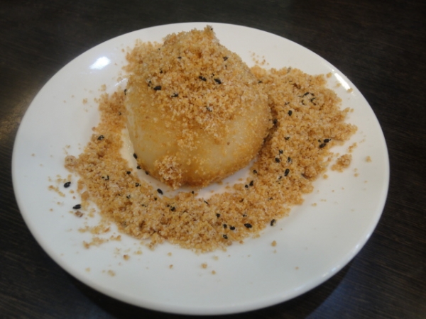 (美食 台北 雙連站) 雙連圓仔湯 ~ 必吃"燒麻糬"