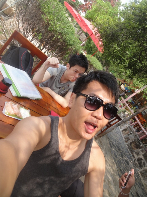 (美食 泰國 沙美島) Blue Sky Restaurant & Bar ~ 飽覽Vongduan海灘美景餐廳