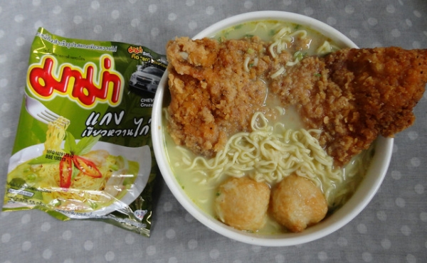 (美食~速食~泡麵)泰式家鄉味泡麵~喝到湯頭感動的快掉淚