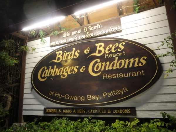 (美食 泰國 芭堤雅) Cabbages & Condoms ~ 有美味餐點的保險套主題餐廳