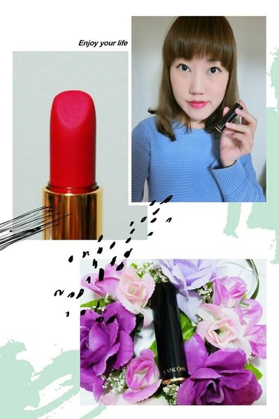 LANCOME蘭蔻絕對完美唇膏#360,國民初戀秀智玫瑰色~