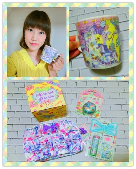 ECONECO繪子貓夢幻化妝包,療癒系彩妝必Get it ~