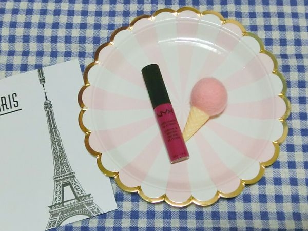 NYX棉花糖柔霧唇釉(布拉格),霧面唇彩控必入手~