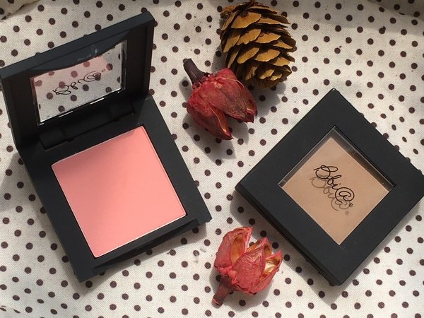  Bbi@ bbia 小幸運戀愛 修容粉 試用 莓果色 眼妝 百搭 顯白 平價版 bobbi brown 開架版 魅雅 韓系 小清新 chialo 03 粉桃 07 杏仁