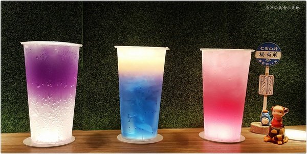 『台中。北區』台灣雷夢-漢口店║把星空握在手掌心~漸層變色超夢幻,夏日不可錯過天然海洋星空系手搖飲。
