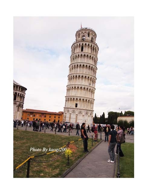 【遊記】Italy I am coming!比薩斜塔,大家都來推一下