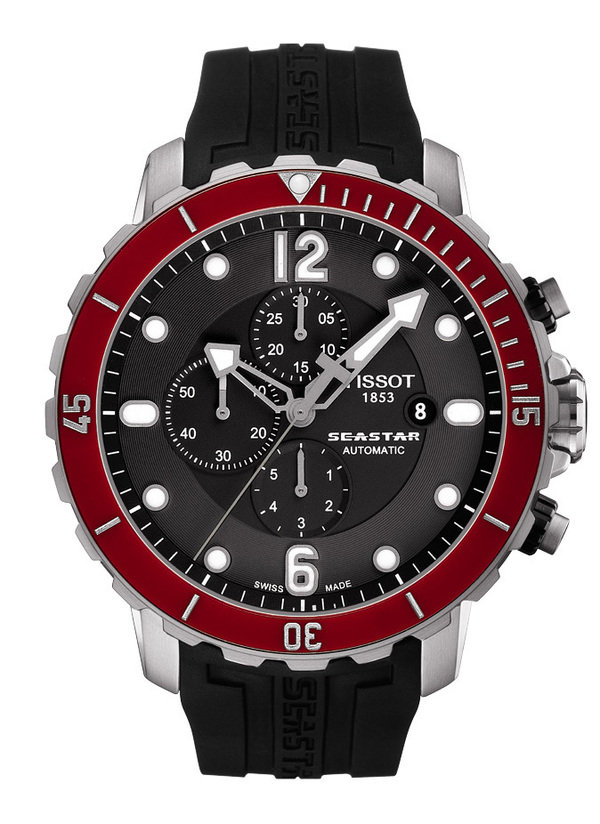 TISSOT Seastar海星系列腕錶 專業潛水錶海底冒險的貼身護衛