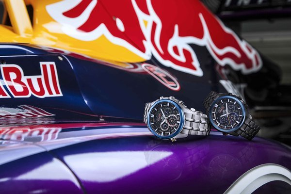 CASIO EDIFICE x Infiniti Red Bull Racing締造極速傳說 攜手打造紀念聯名錶款