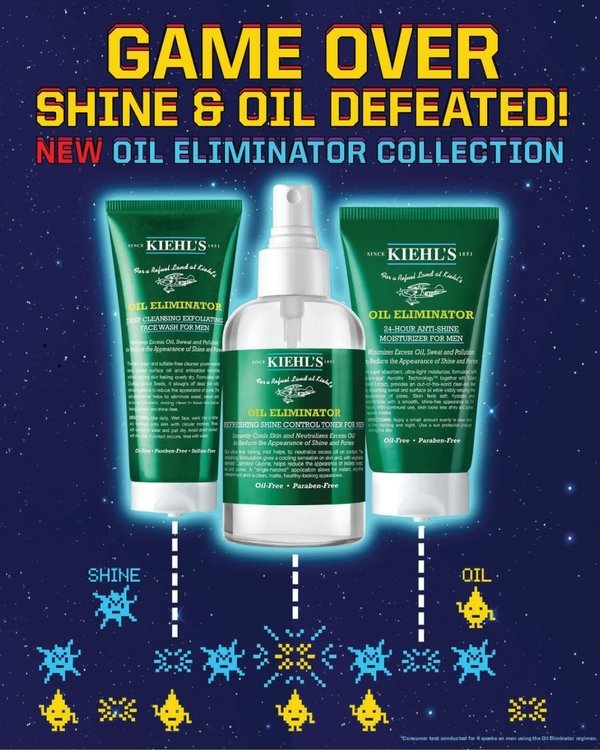 KIEHL’S 契爾氏 全新終擊油光男性系列