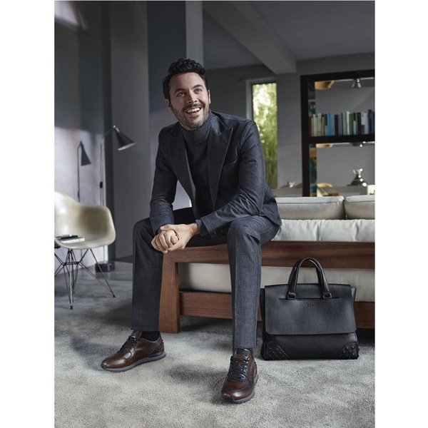 TOD'S發布20016年秋冬男裝系列廣告大片 男星傑克休斯頓優雅演繹義式紳士品味生活