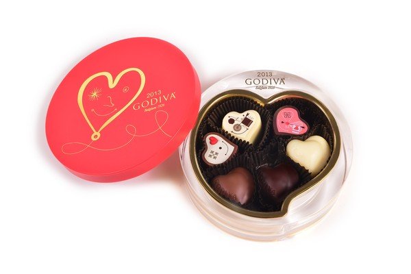 GODIVA 2013 情人節巧克力系列上市