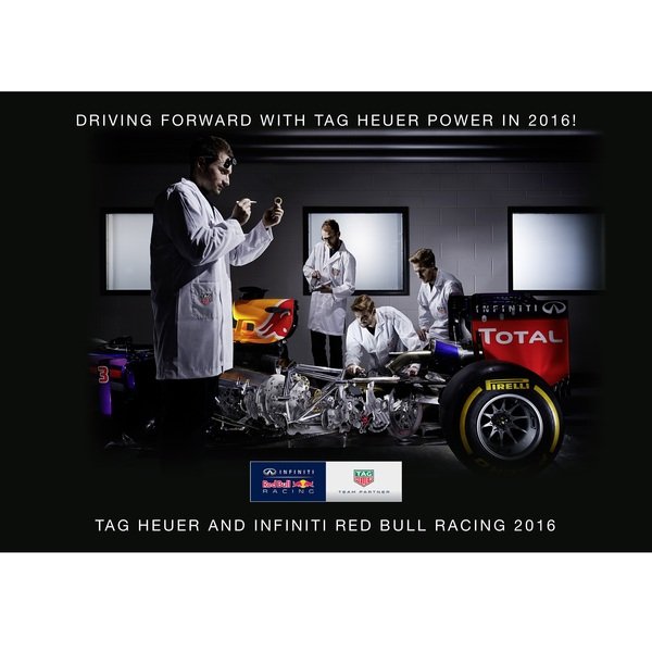 TAG Heuer泰格豪雅與F1紅牛車隊簽約