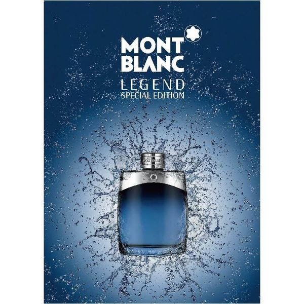 MONT BLANC萬寶龍傳奇藍調經典男性淡香水限量版 剛柔並濟 完美誕生