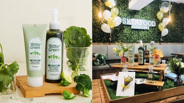 最天然的潔顏與保養!SKINFOOD《淨綠五蔬保養系列》療癒登場
