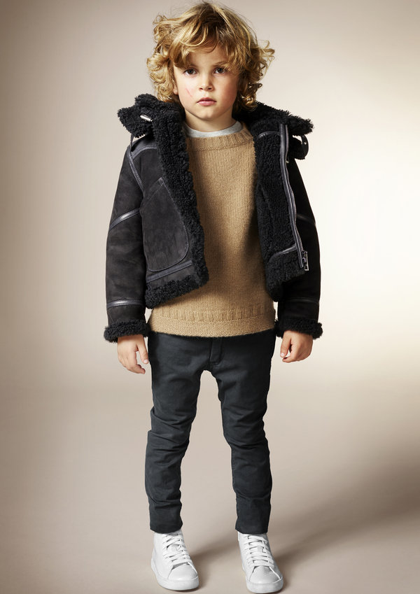burberry 2015年秋冬童装系列 - 洋溢优雅色泽的英伦童趣