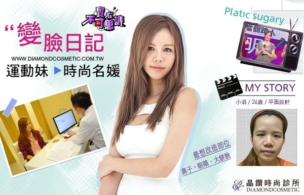 晶鑽時尚診所 台灣醫美整形PK大對決 晶鑽時尚診所奪冠 榮獲素人整形改造冠軍